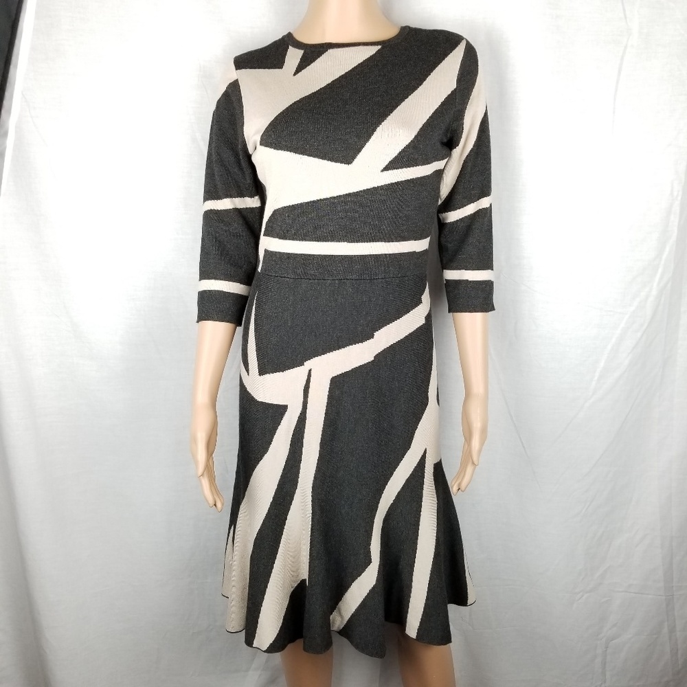Gabby Skye Black and beige dress size M